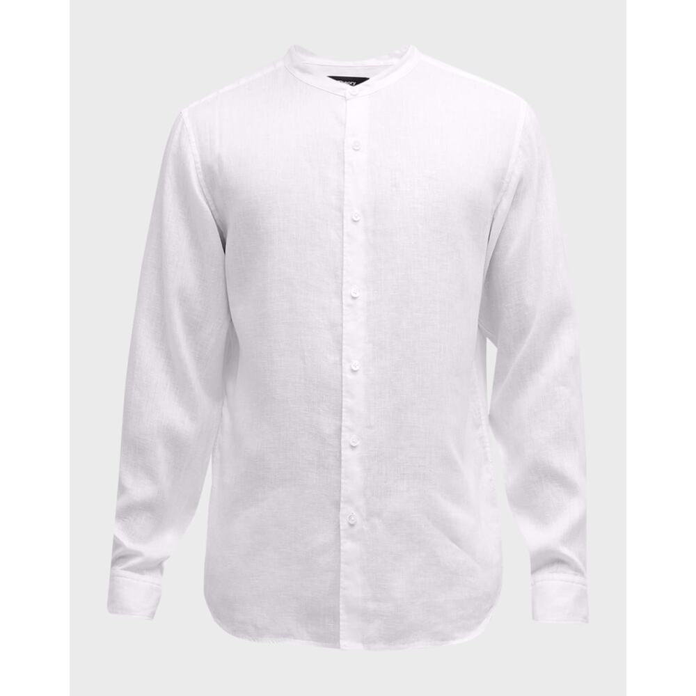 Theory 'Irving Oe Bc' White Linen Relaxed Size S